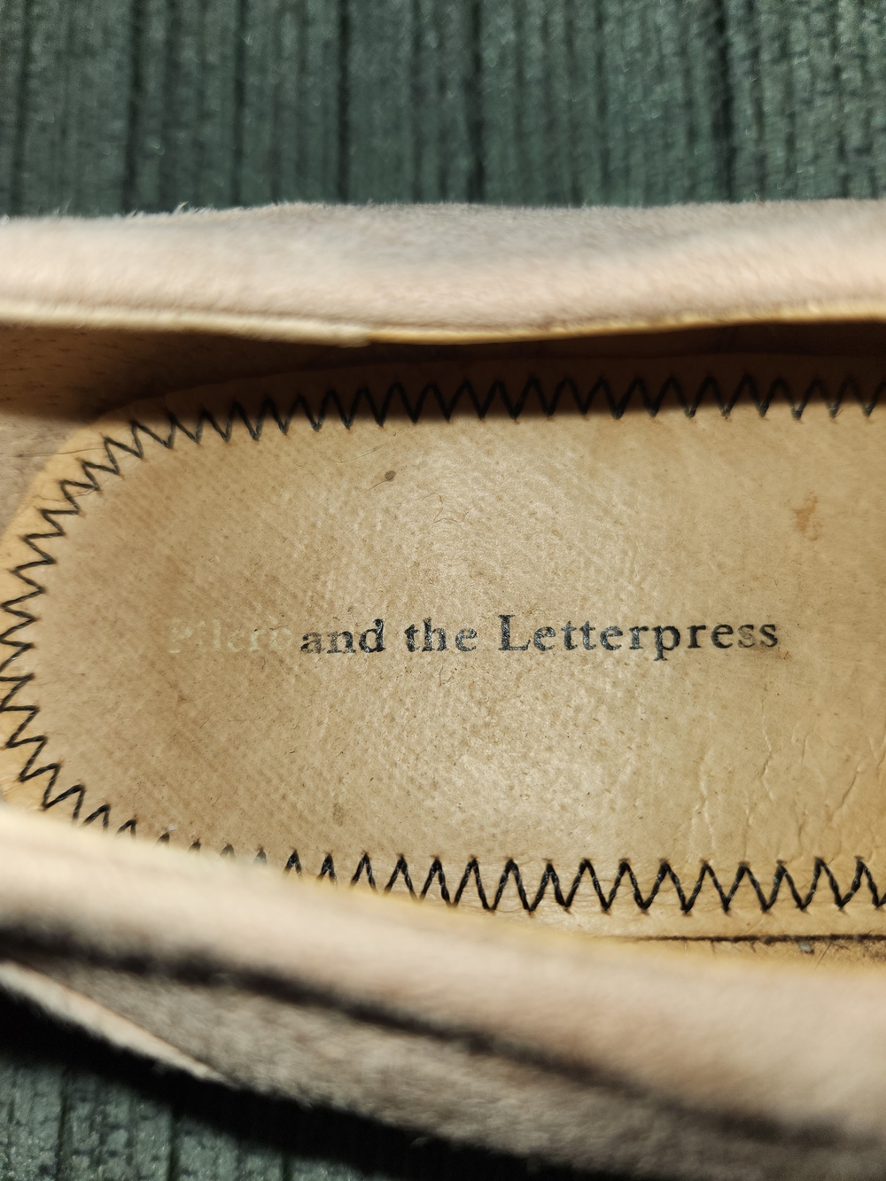 🍉Pilcro and the Letterpress Blush and Burgundy Polka Dot Lace-Up Flats - Picture 2 of 7